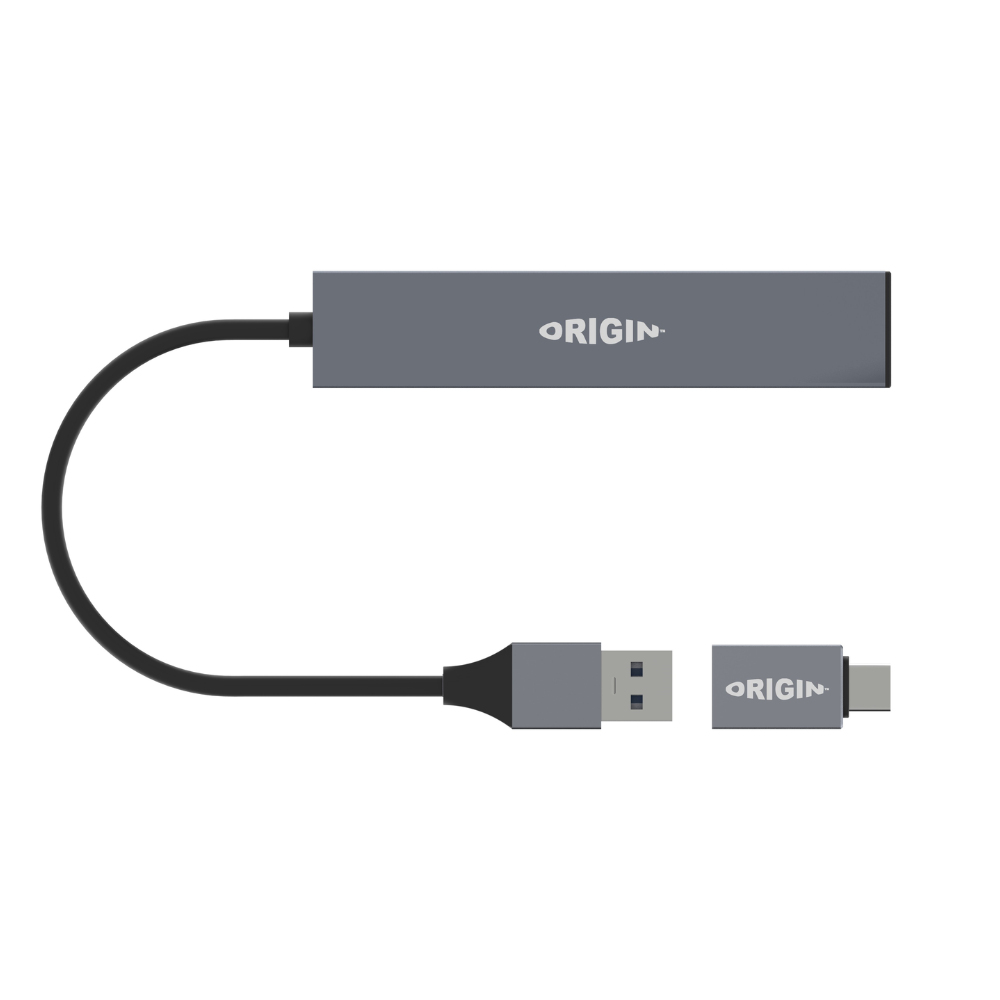 Origin Storage USB3 Laptop Docks & Port Replicators - Grey