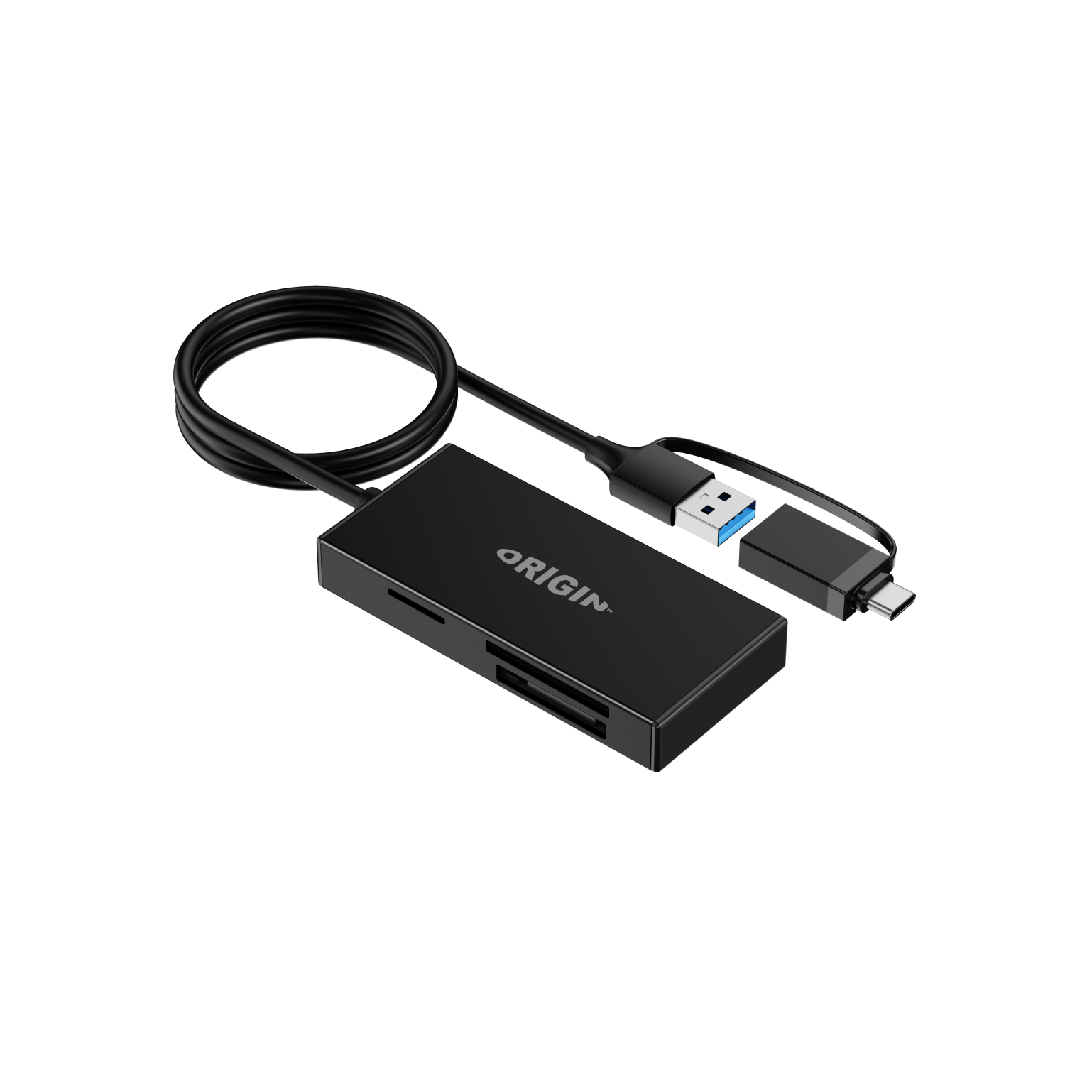 Origin Storage USB3 Card Readers - Black