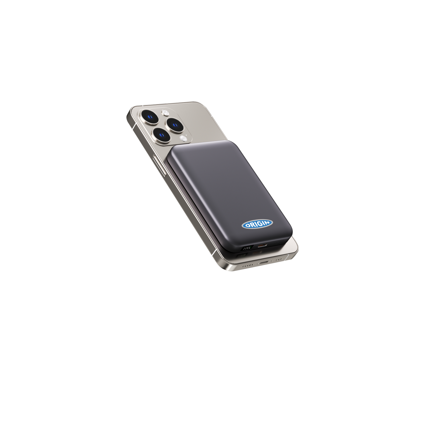 Origin Storage OSPB-WRMINI power bank Lithium Polymer (LiPo) 10000 mAh Wireless charging Black