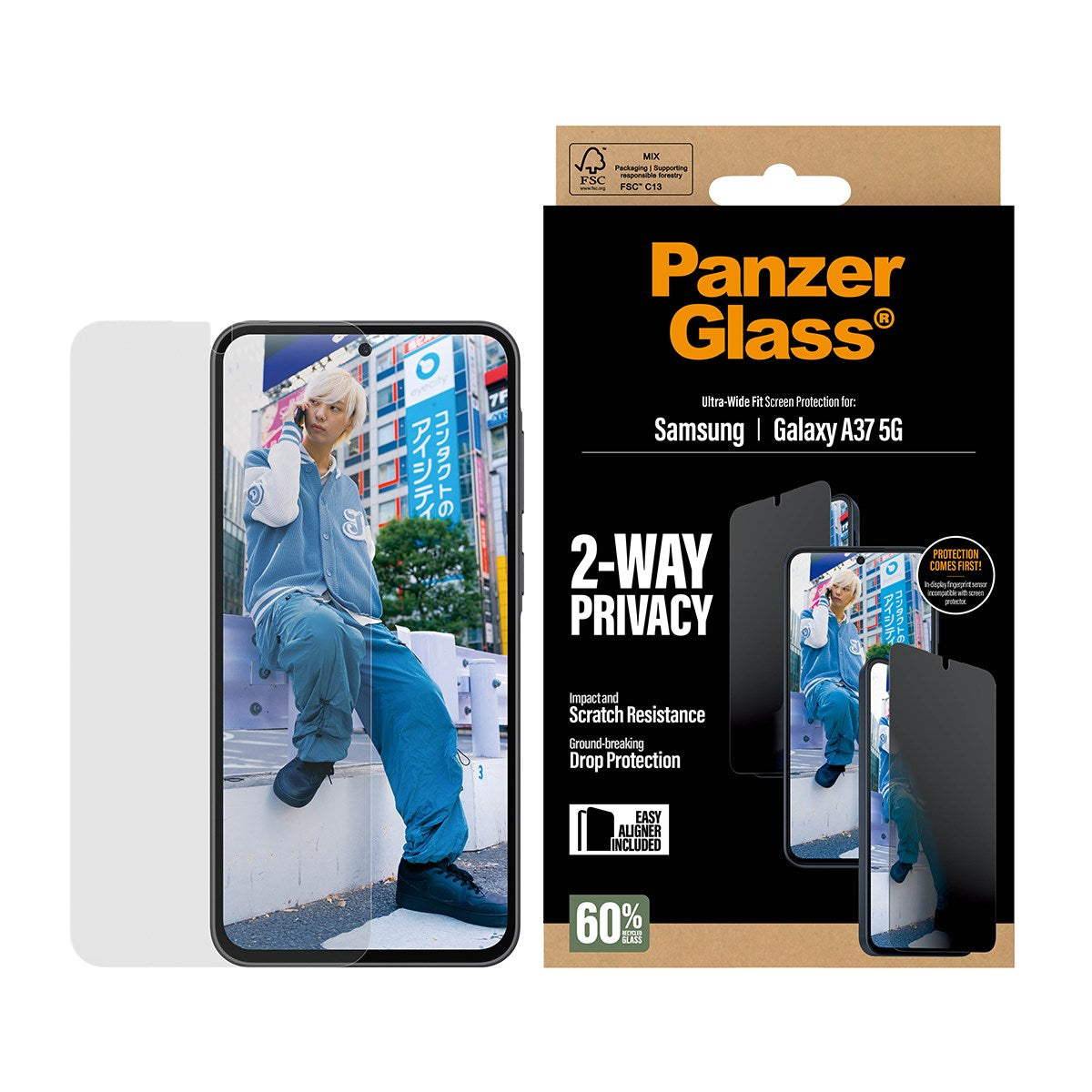 PANZERGLASS PRIVACY SCREEN PROT.