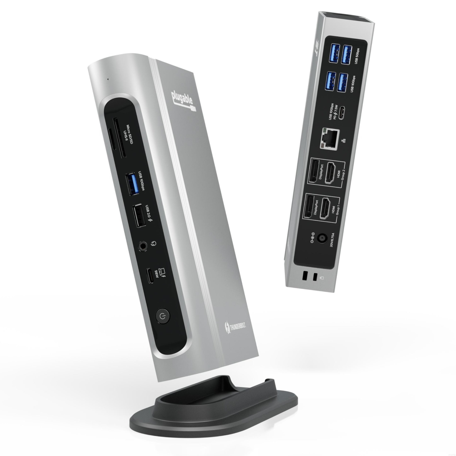 PLUGABLE TECHNOLOGIES 16-in-1 Laptop Docks & Port Replicators - Multi