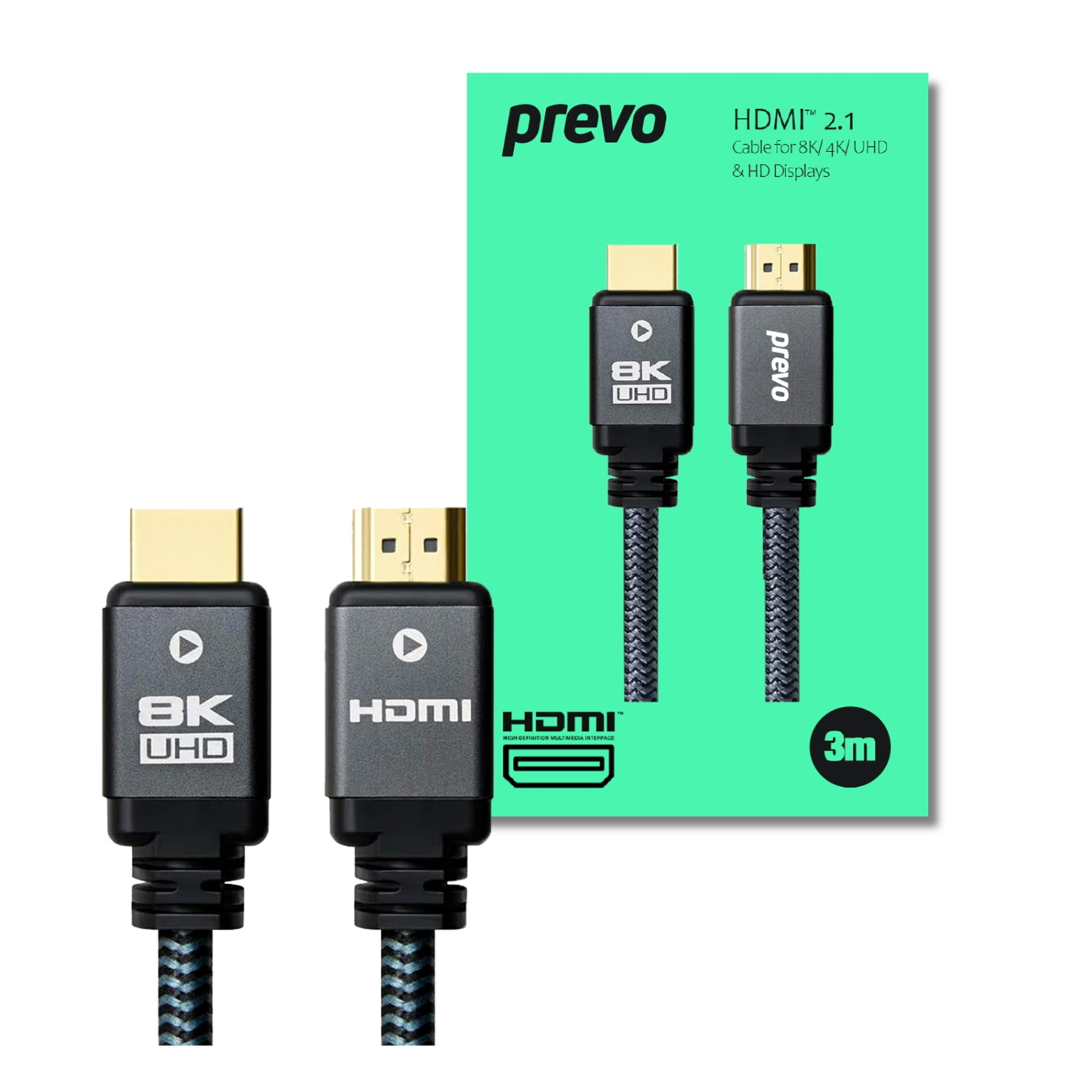 Prevo HDMI-2 HDMI Cables - Black