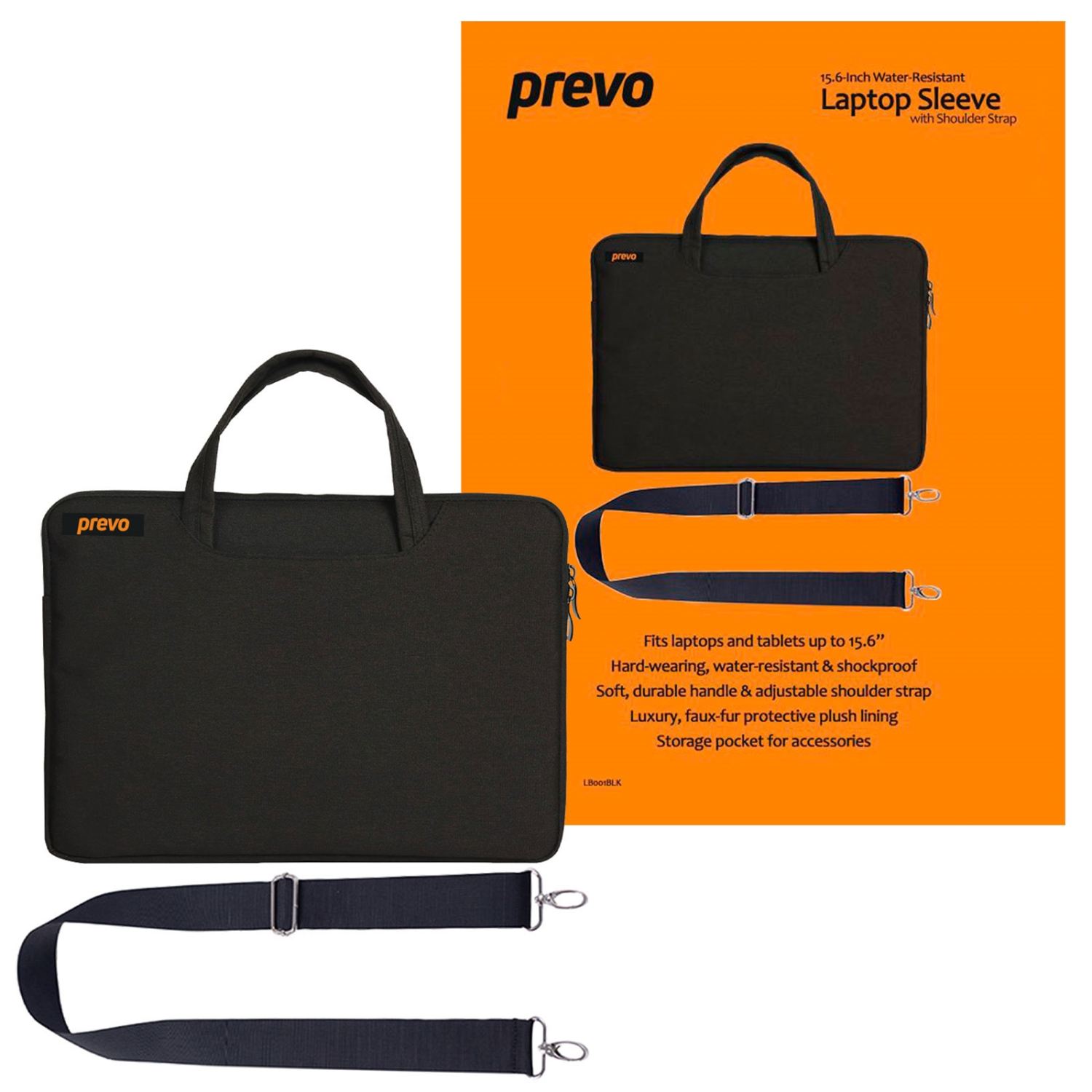 Prevo LB001 Laptop Cases - Black