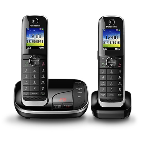 Panasonic KX-TGJ322E Telephones - Black