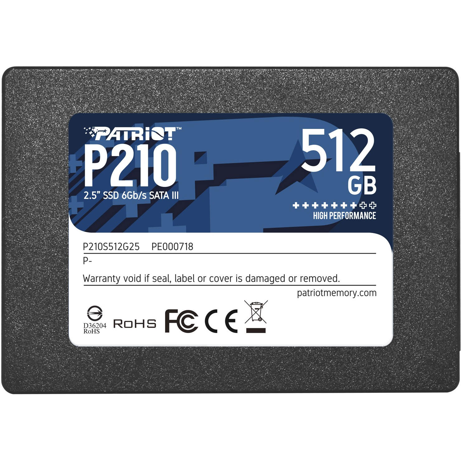 Patriot Memory P210 Internal Solid State Drives