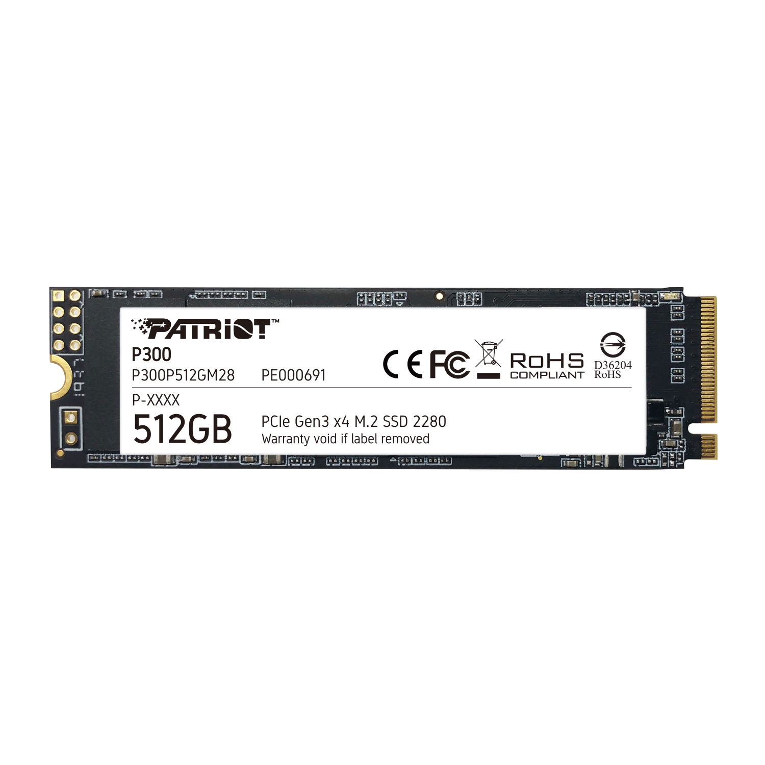 Patriot Memory P300P512GM28 Internal Solid State Drives