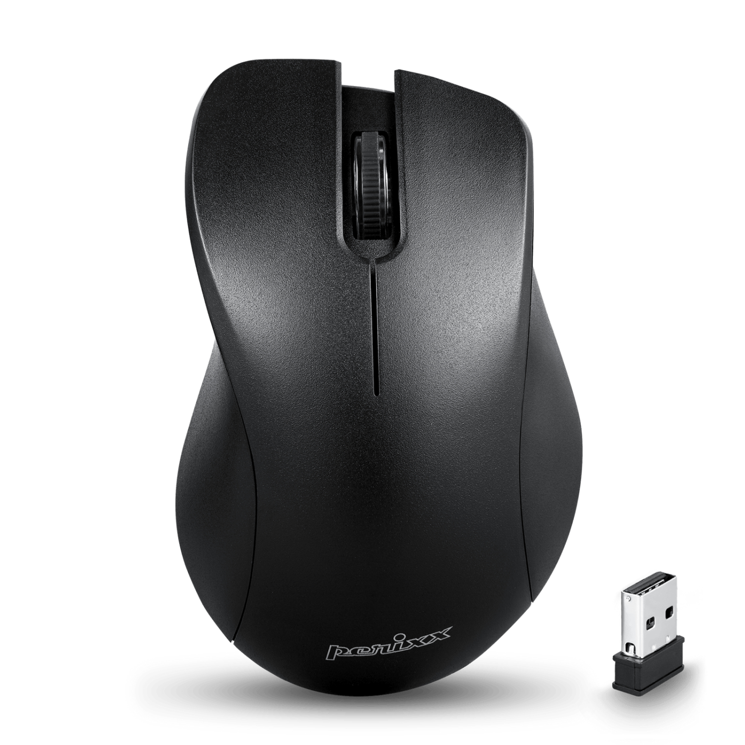 Perixx PERIMICE-621 Wireless 2.4G Silent Mouse Black