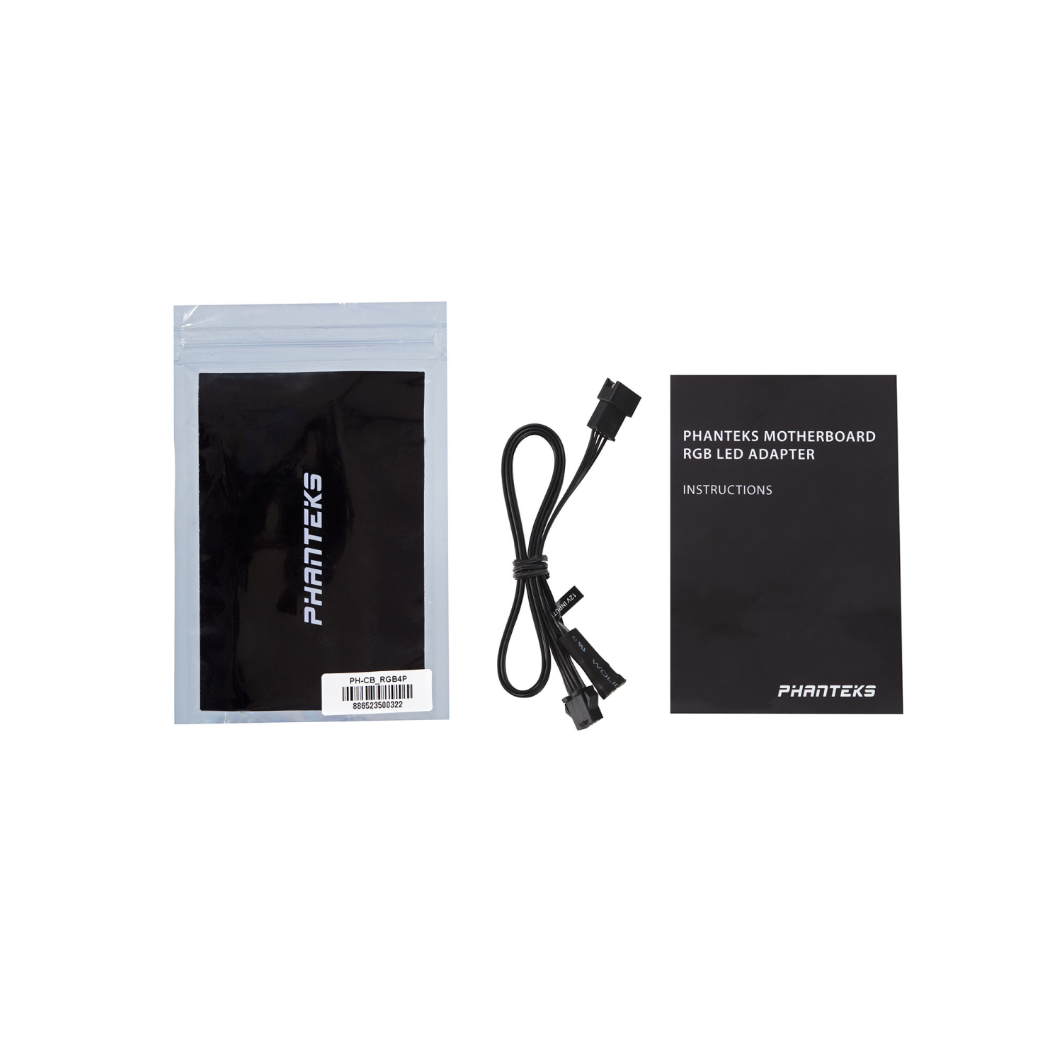 Phanteks PH-CB-RGB4P Signal Cables - Black