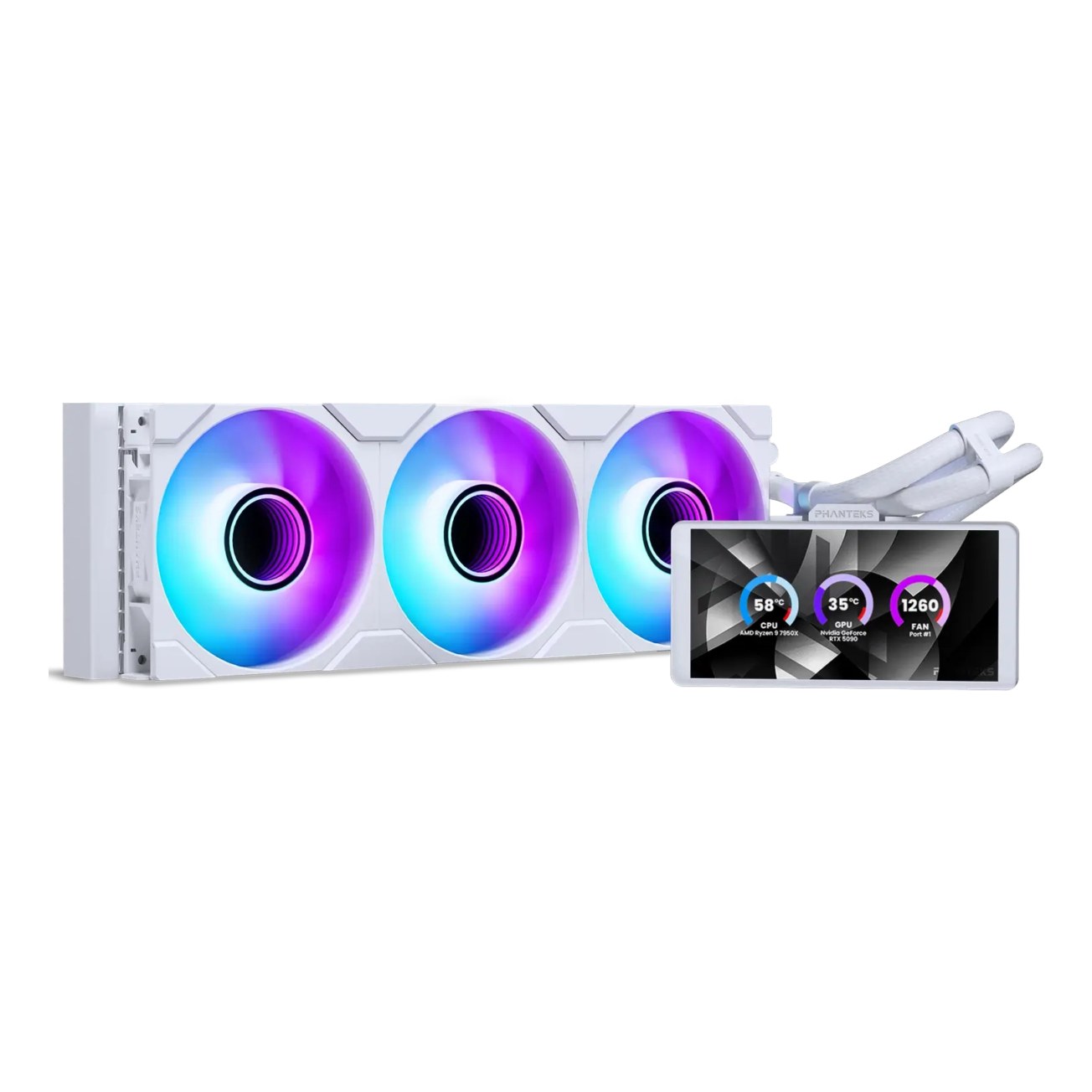 Phanteks 360mm Computer Cooling Systems - White