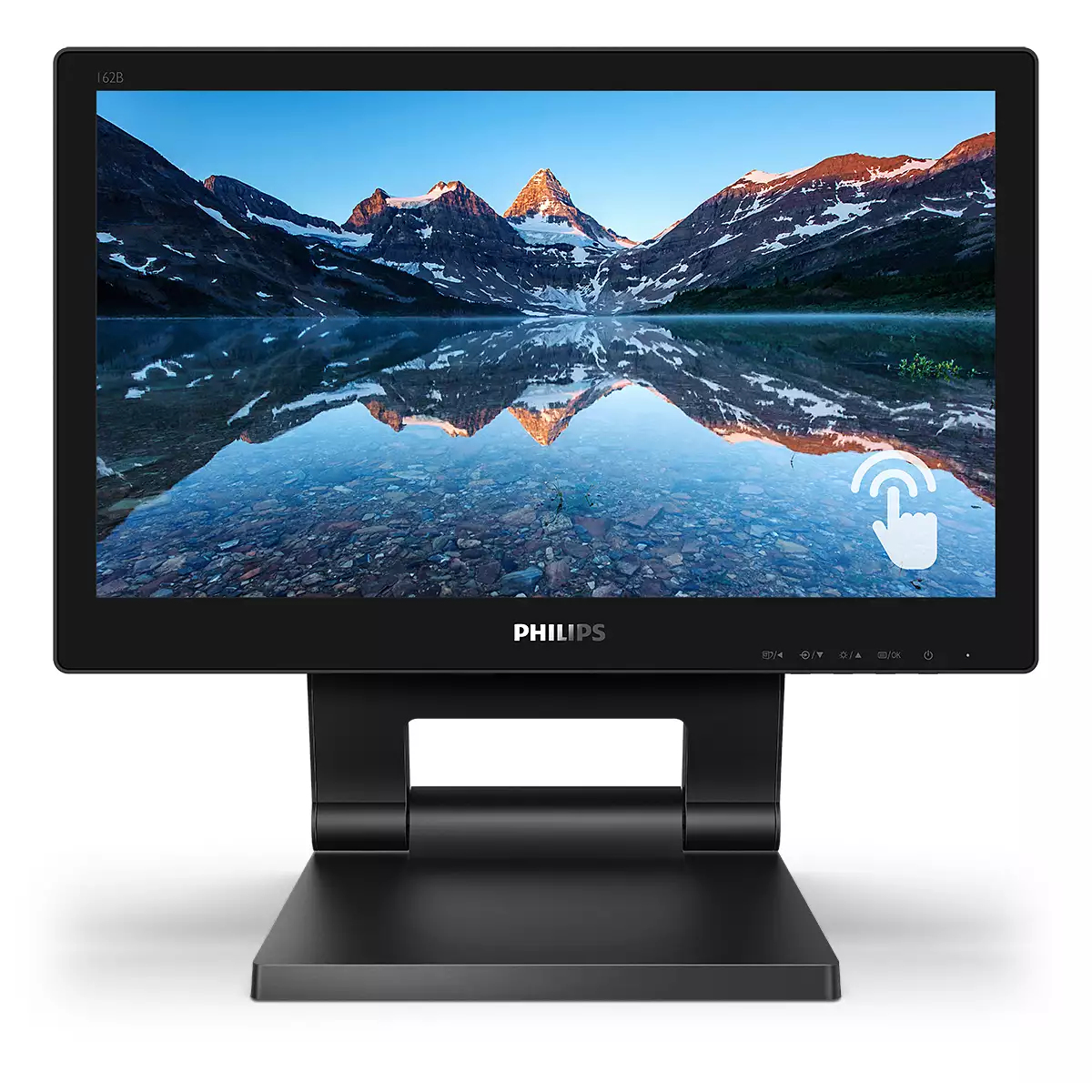 Philips 162B9T Computer Monitors - 15.6 Inches - Black