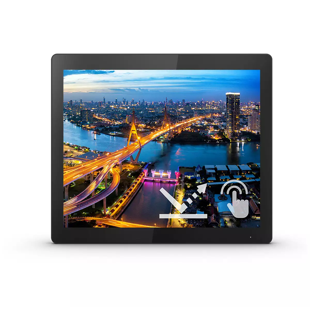 Philips 172B1TFL Computer Monitors - 17 Inches - Black