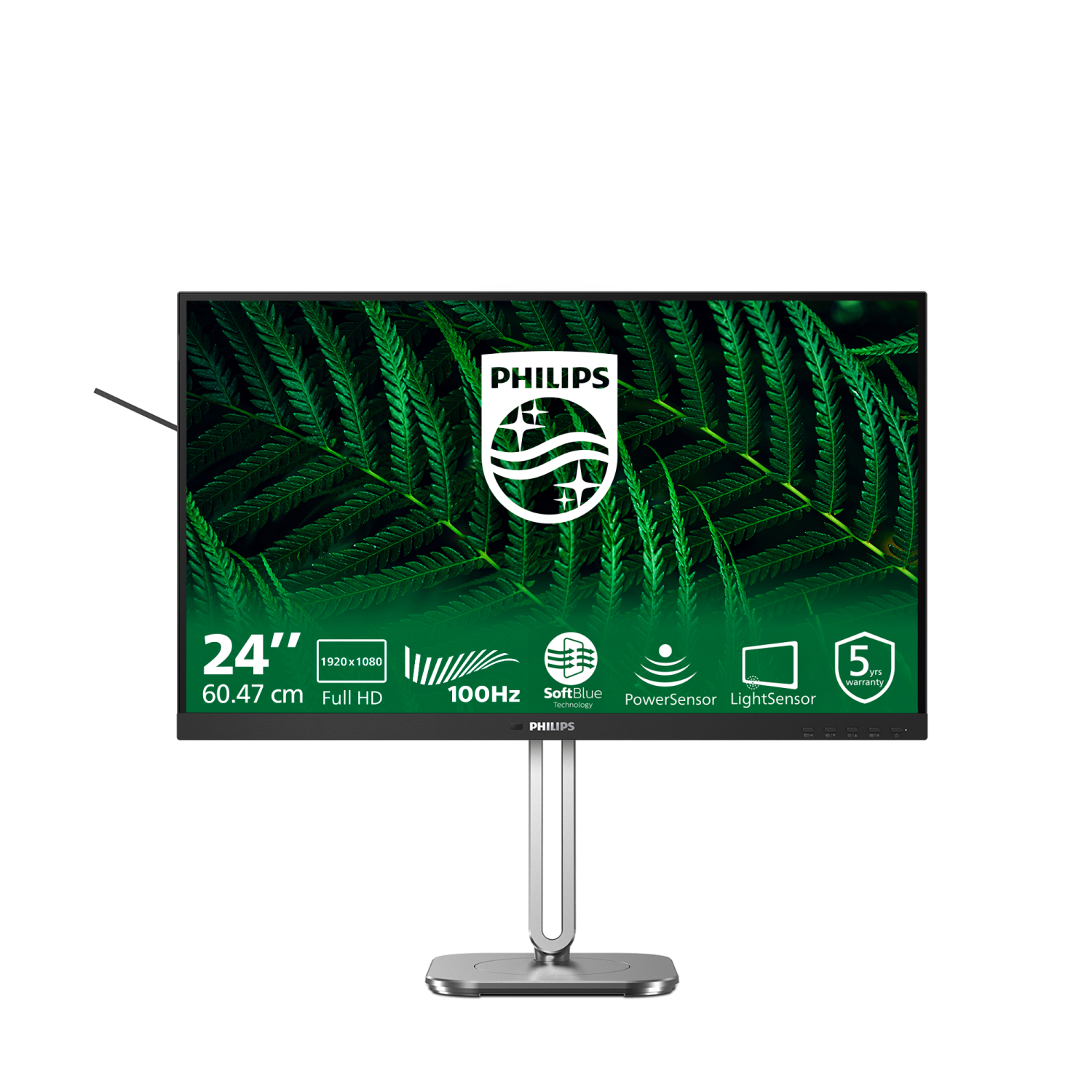 Philips 24B2G5200 Computer Monitors - 23.8 Inches - Anthracite