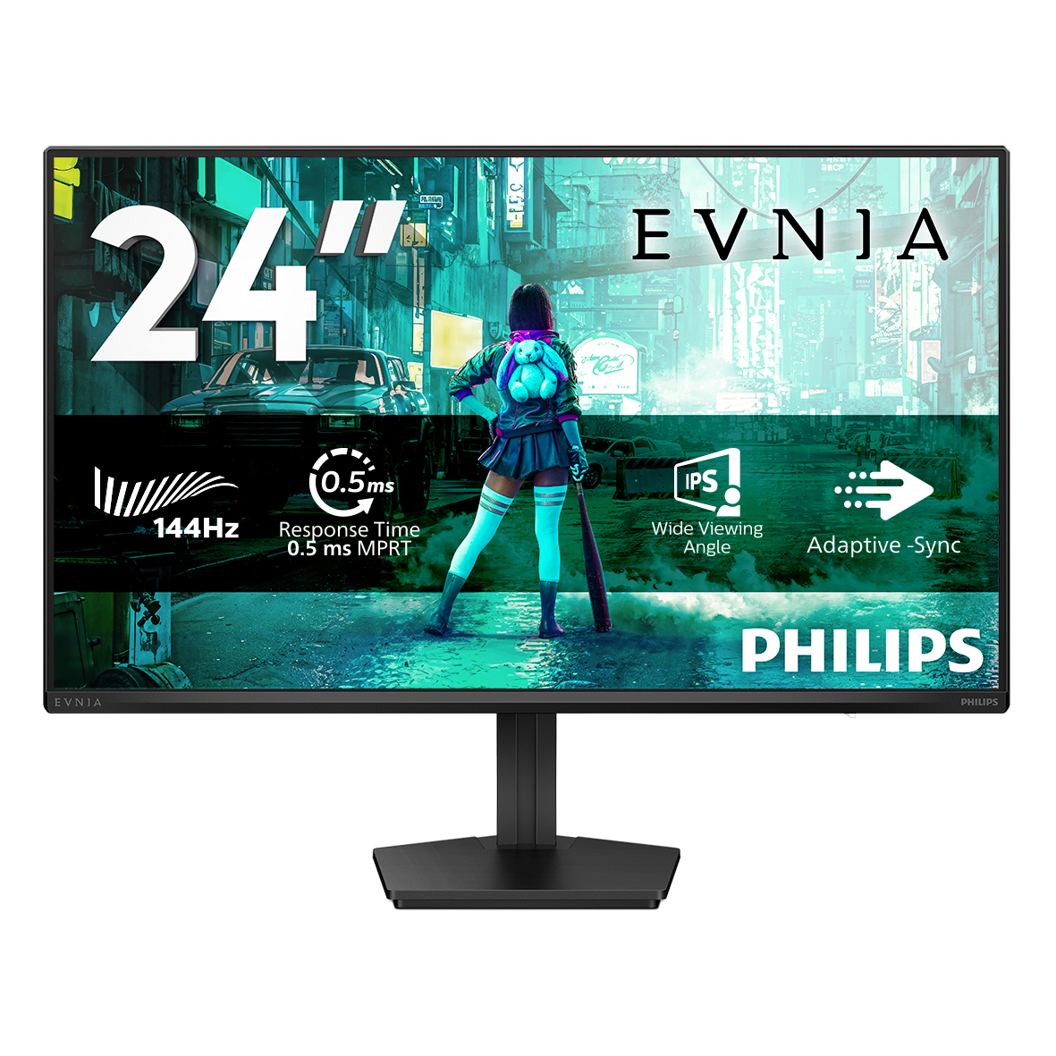 Philips 24M2N3200NF Computer Monitors - 23.8 Inches - Black