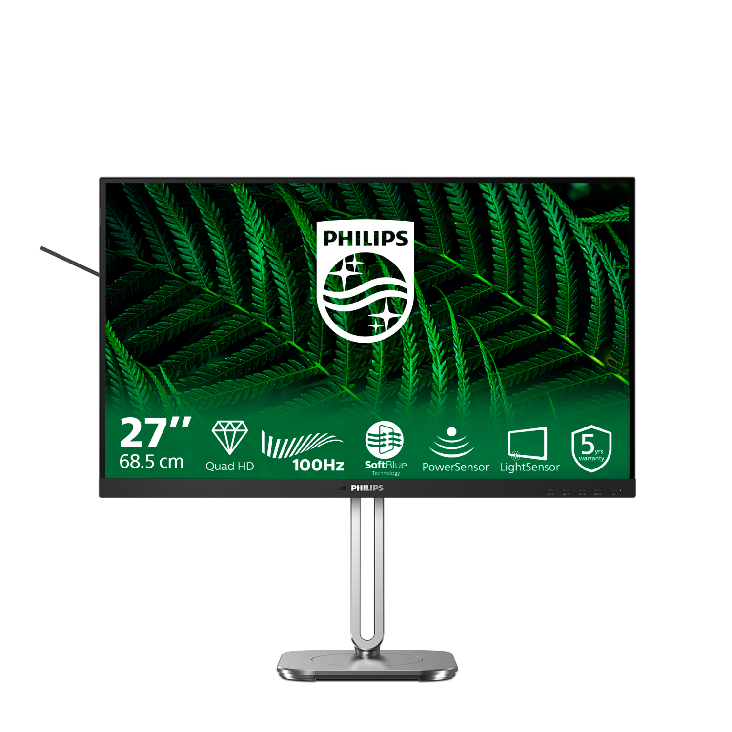 Philips 27B2G5500 Computer Monitors - 27 Inches - Anthracite