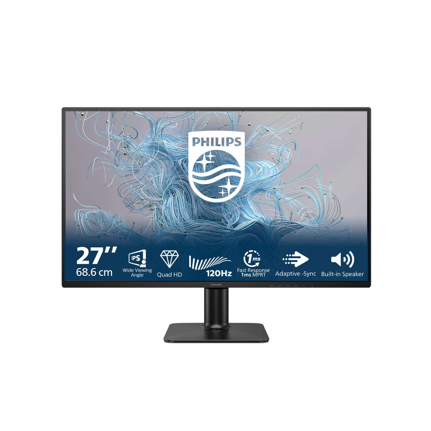 Philips 27E2N2500 Computer Monitors - 27 Inches - Black