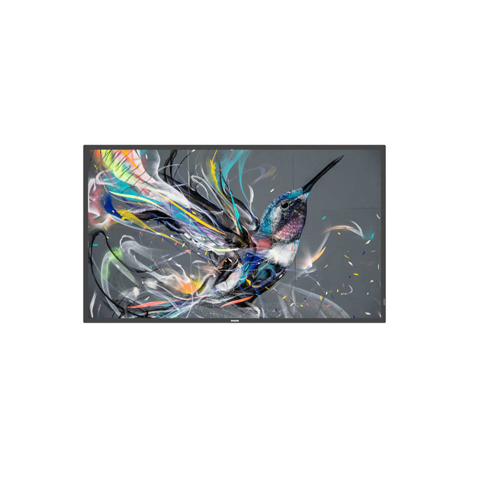 Philips 86BDL3511Q Signage Displays - 86 Inches - Black