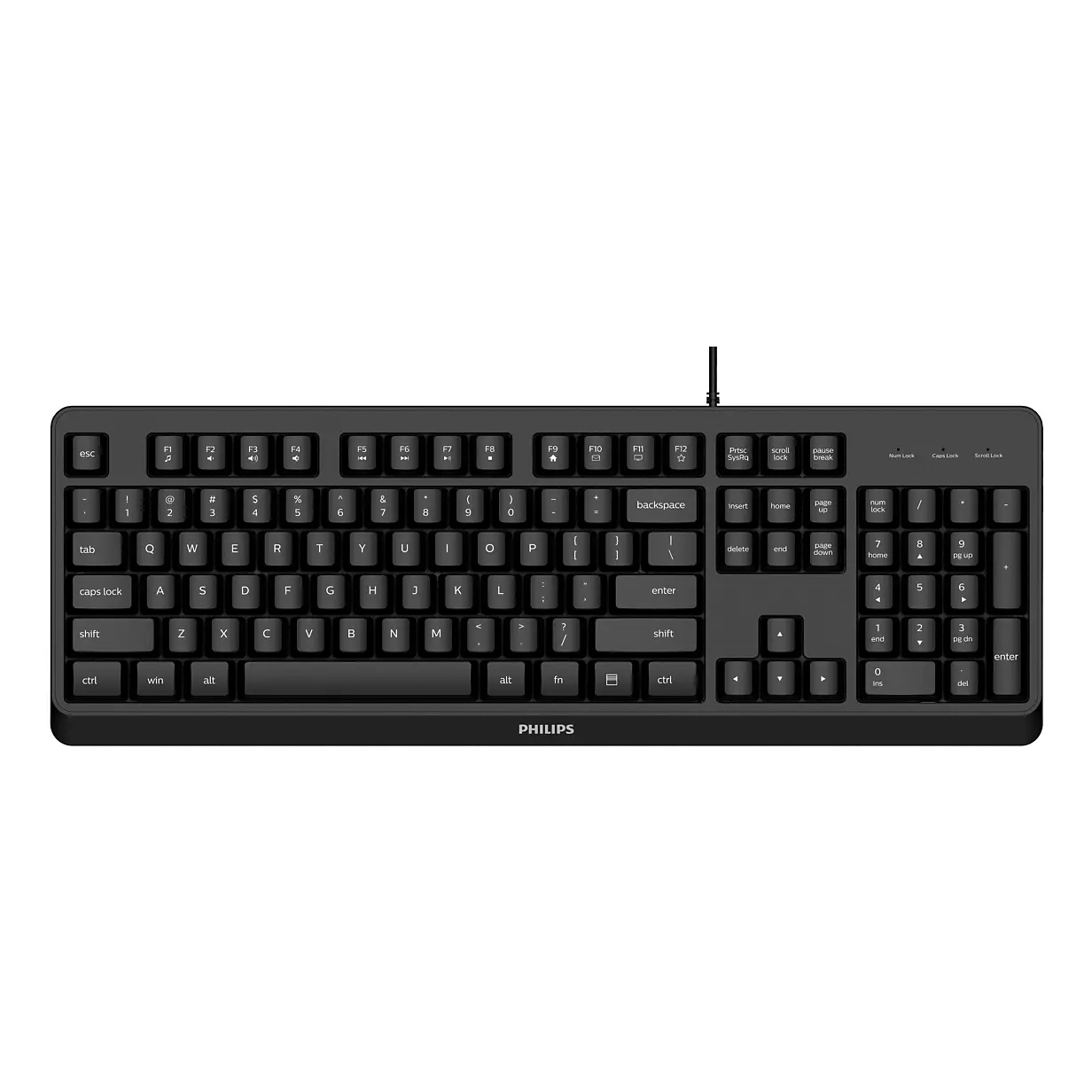 Philips SPK6207BL Keyboards - Black
