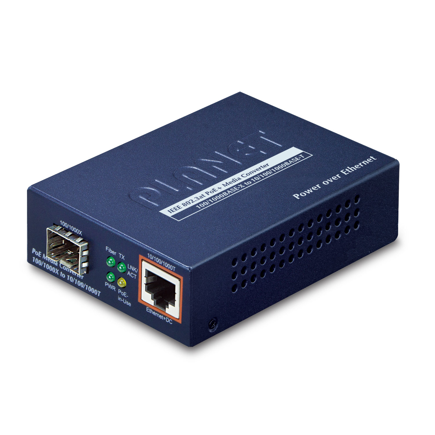 Planet GTP-805A Network Media Converters - Blue