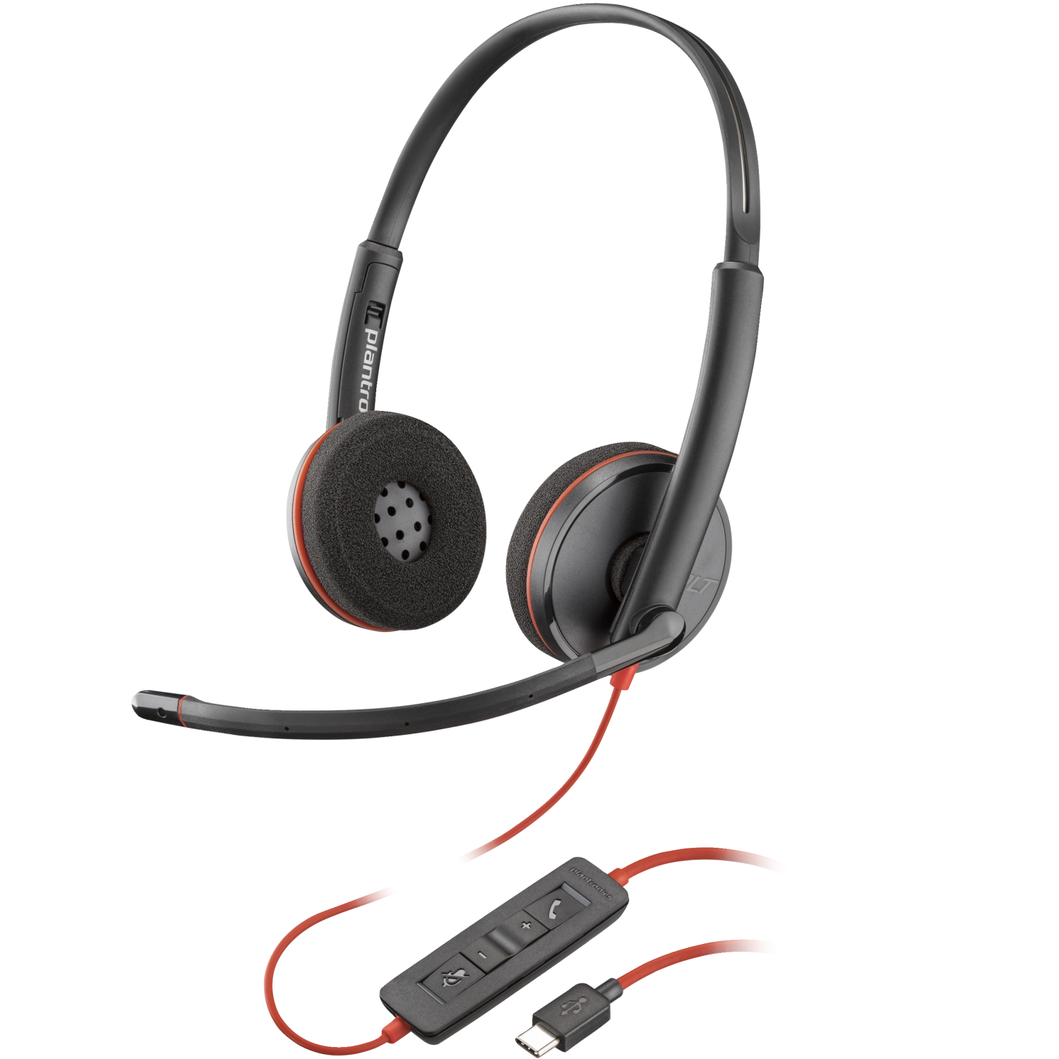 Poly C3220 Headphones & Headsets - Black