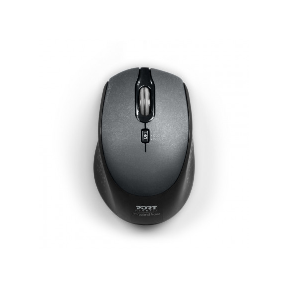 Port Designs 900713 mouse Ambidextrous RF Wireless + USB Type-C 1600 DPI