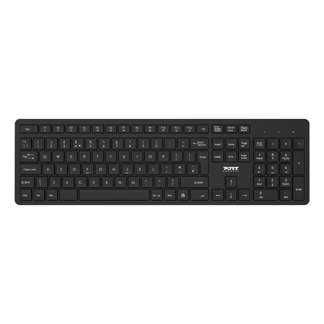 Port Designs 900904-UK Keyboards - Black