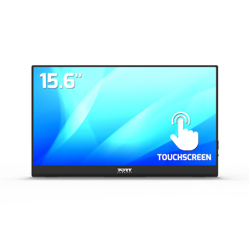 Port Designs 902101T Computer Monitors - 15.6 Inches - Black