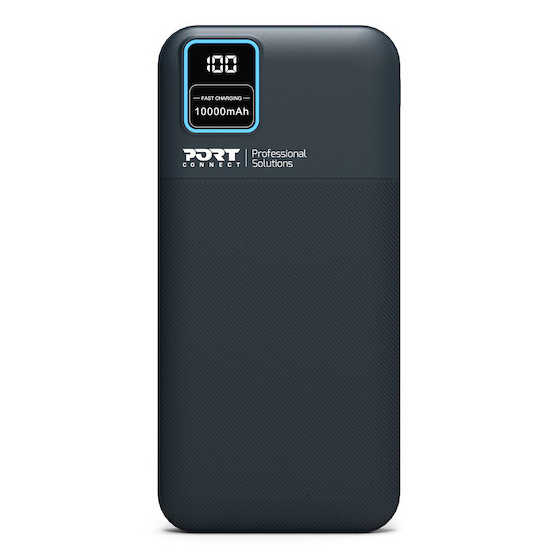 Port Designs 907001 power bank Lithium Polymer (LiPo) 10000 mAh Black