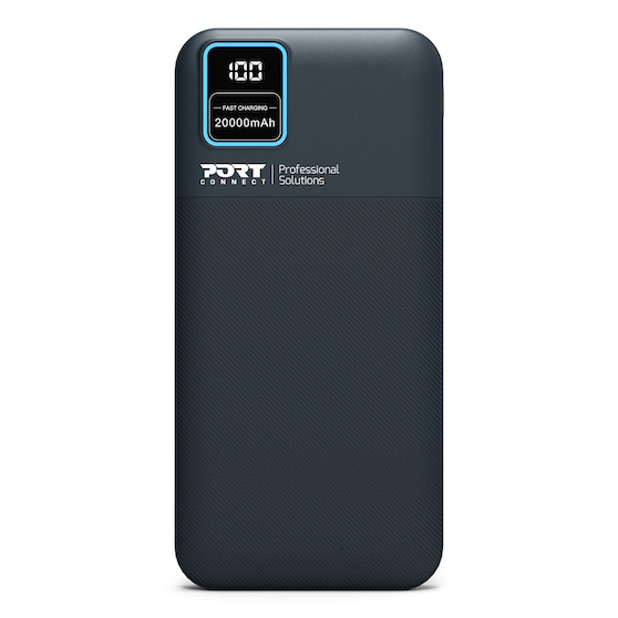 Port Designs 907002 power bank Lithium Polymer (LiPo) 20000 mAh Black