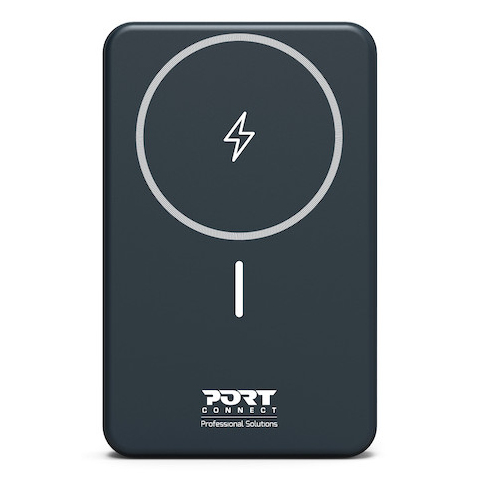 Port Designs 907005 power bank Lithium Polymer (LiPo) 10000 mAh Wireless charging Black