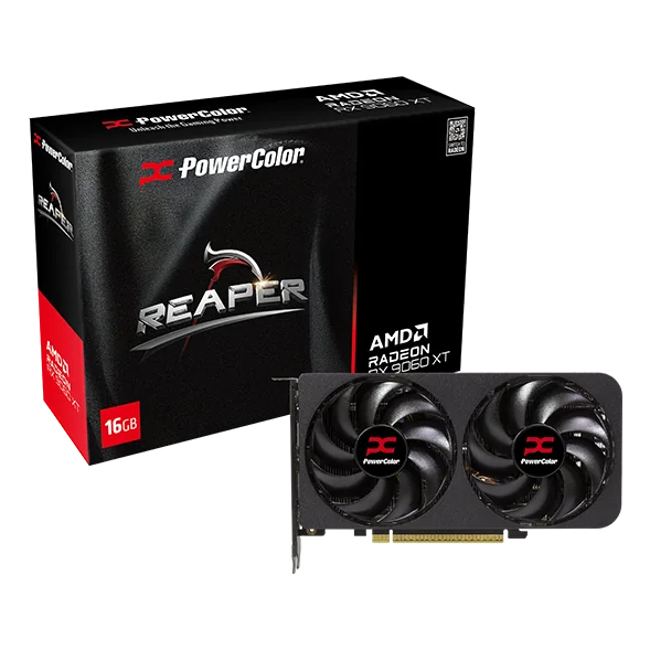 PowerColor GDDR6 Graphics Cards - Black