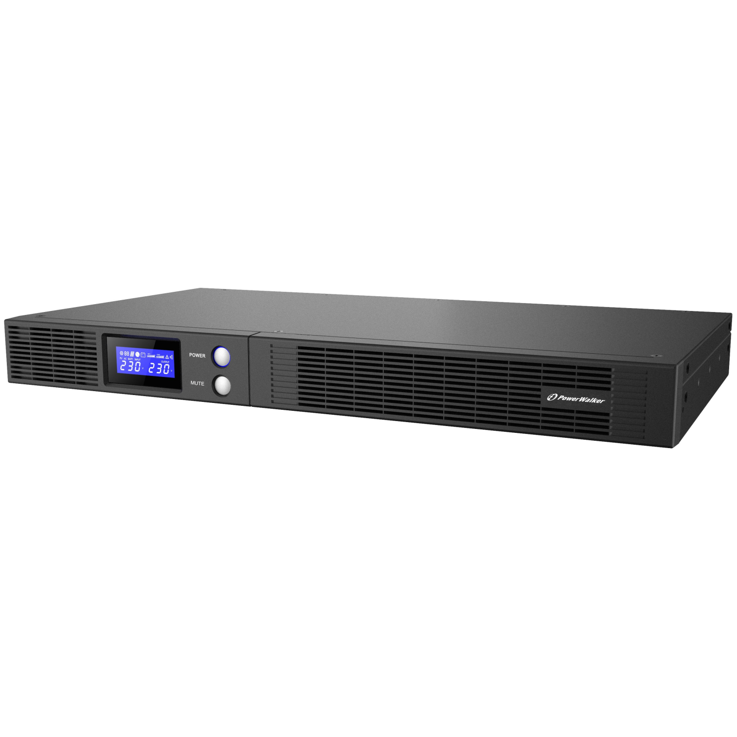 PowerWalker VI 750 R1U IEC UK uninterruptible power supply (UPS) Line-Interactive 0.75 kVA 450 W 4 AC outlet(s)