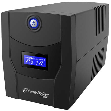 PowerWalker VI 1000 STL uninterruptible power supply (UPS) Line-Interactive 1 kVA 600 W 2 AC outlet(s)