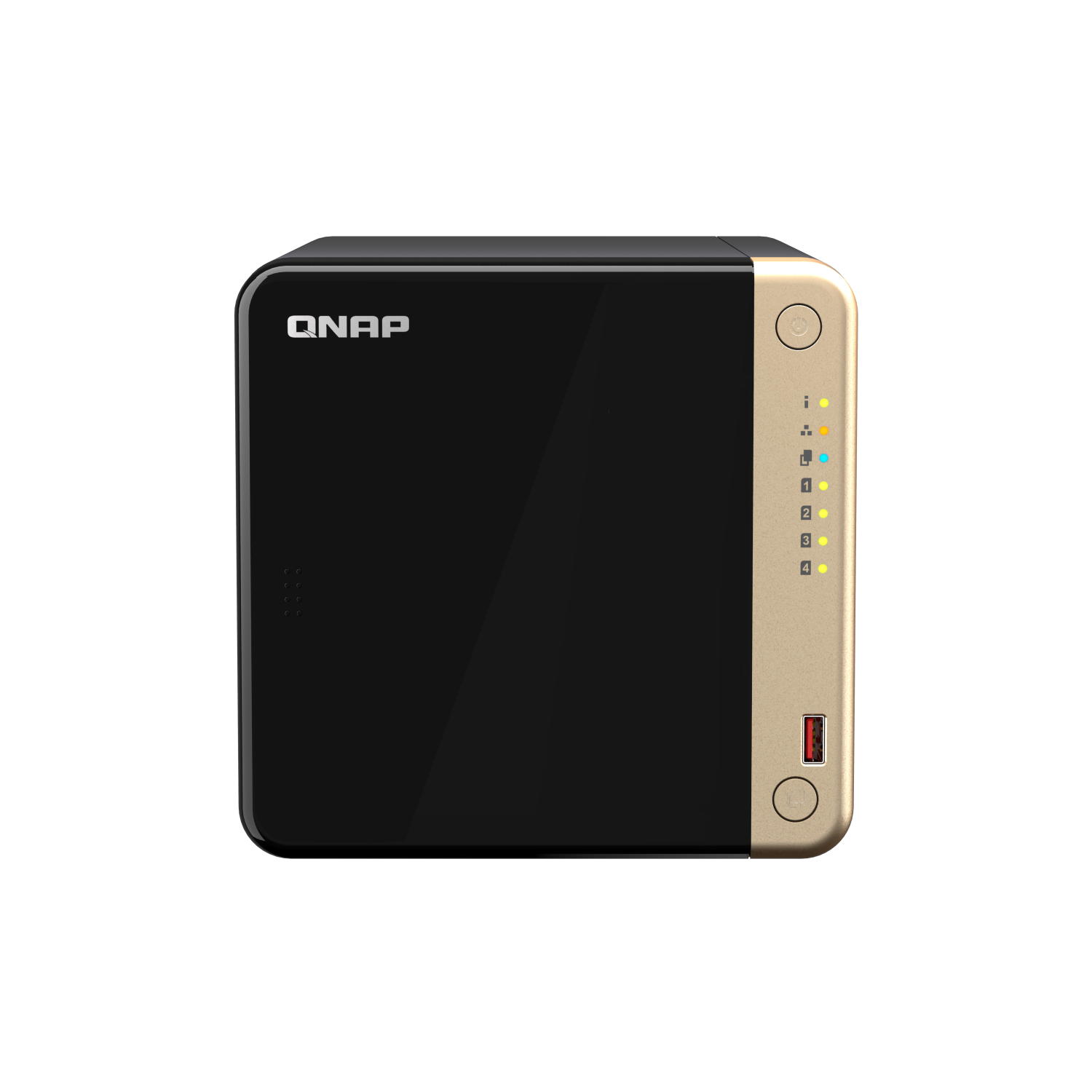 QNAP TS-464 NAS & Storage Servers - 8GB - Black