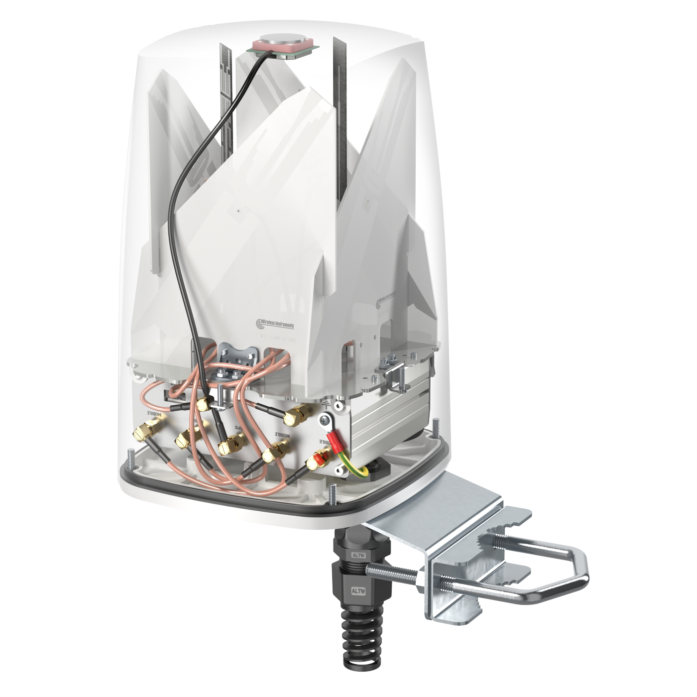 QuWireless AX50S Network Antennas - White