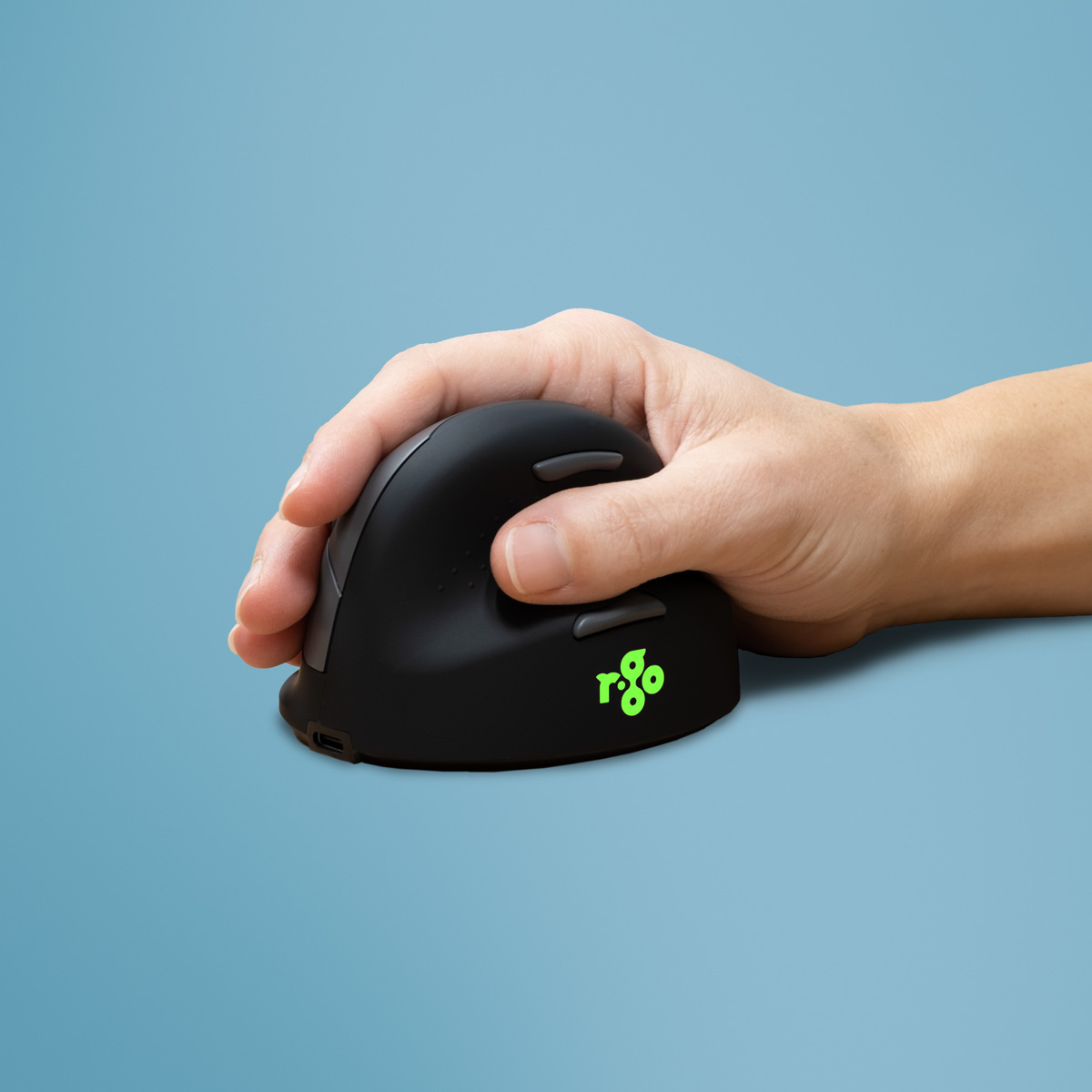 R-Go Tools HE Mouse R-Go HE Break ergonomic mouse, large, right, bluetooth