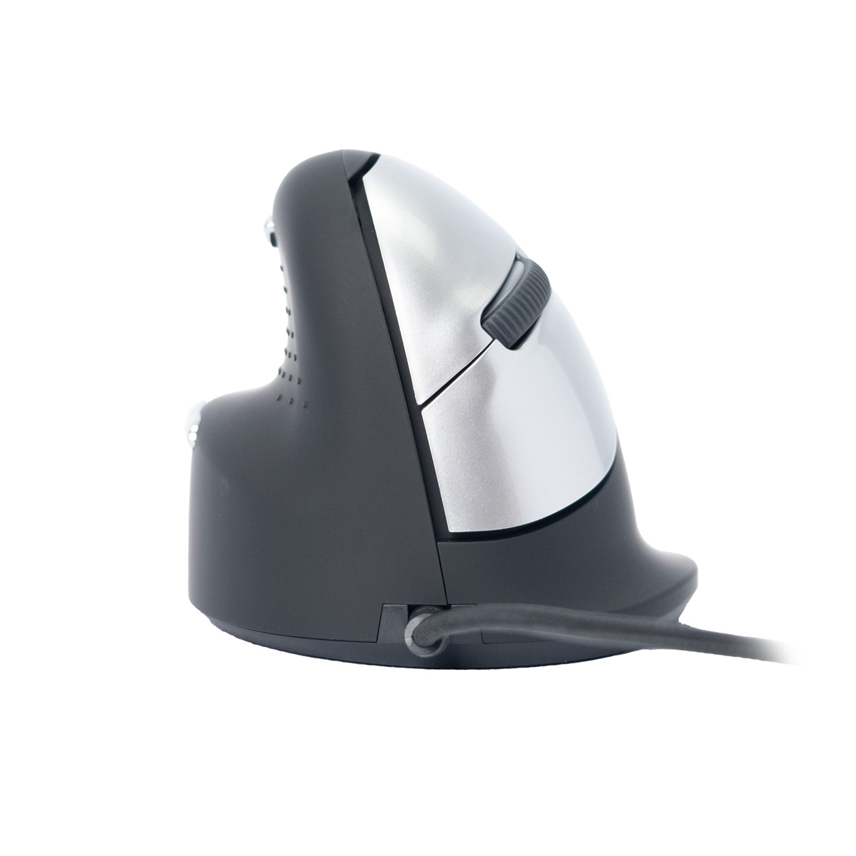 R-Go Tools Ergonomic mouse R-Go HE Break with break software, large (hand size = 185 mm), left-handed, Wired, black