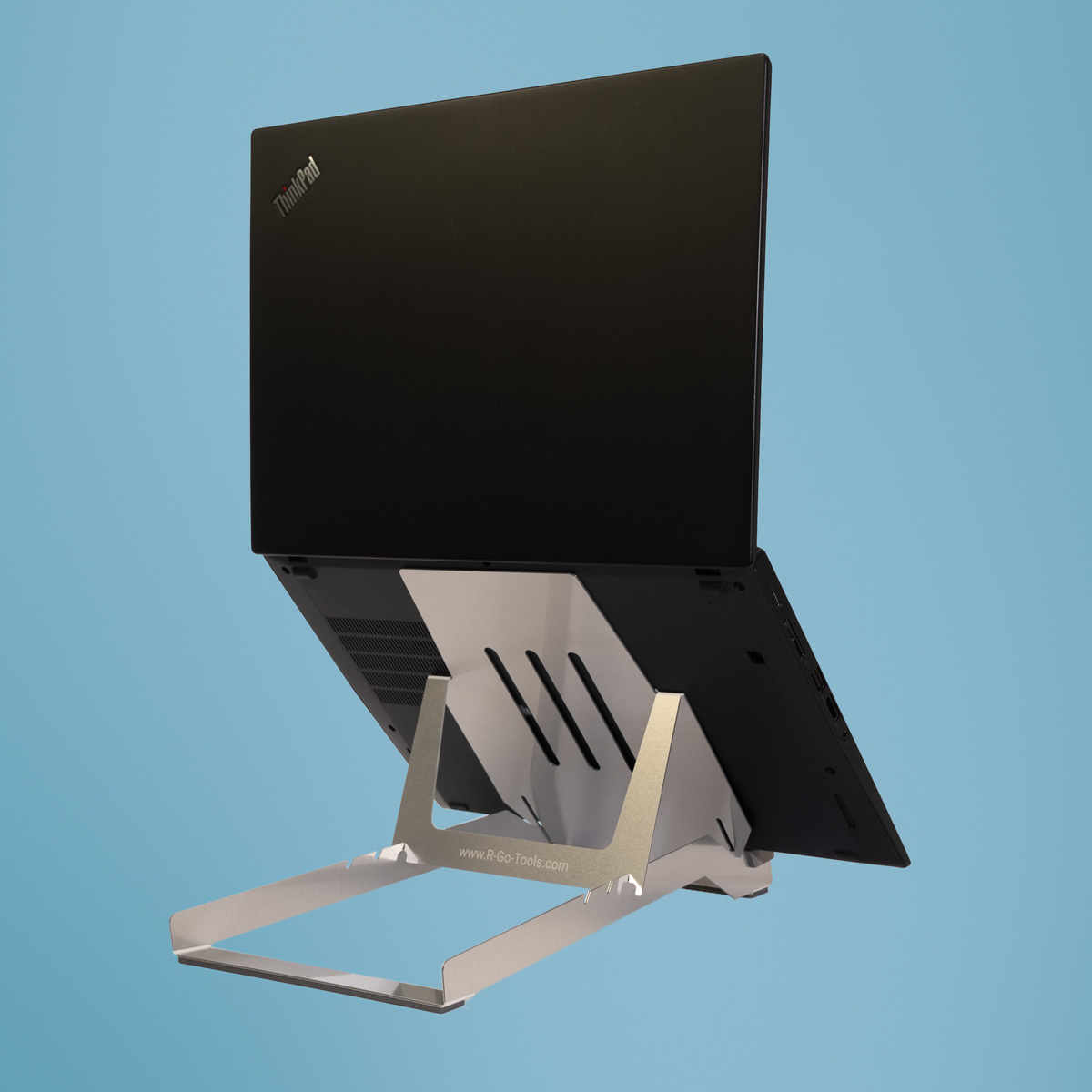R-Go Tools Riser R-Go Basic laptop stand, silver