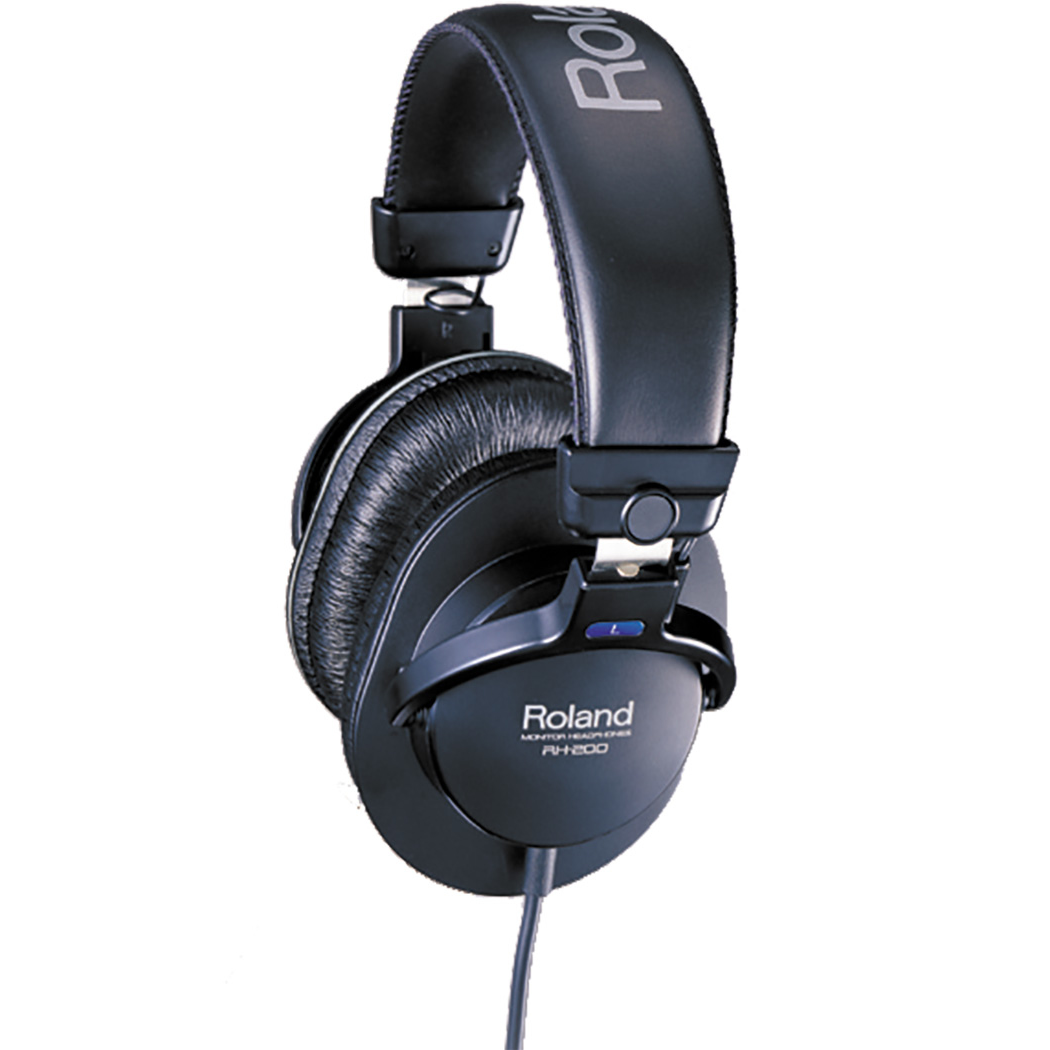 ROLAND RH-200 Headphones & Headsets - Black