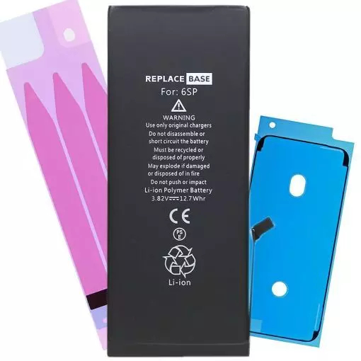 ReplaceBase | iPhone 6s Plus | Battery Pack Replacement | High Capacity | 3500mAh