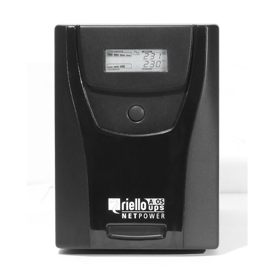 Riello NPW 1500 uninterruptible power supply (UPS) 1.5 kVA 900 W 6 AC outlet(s)