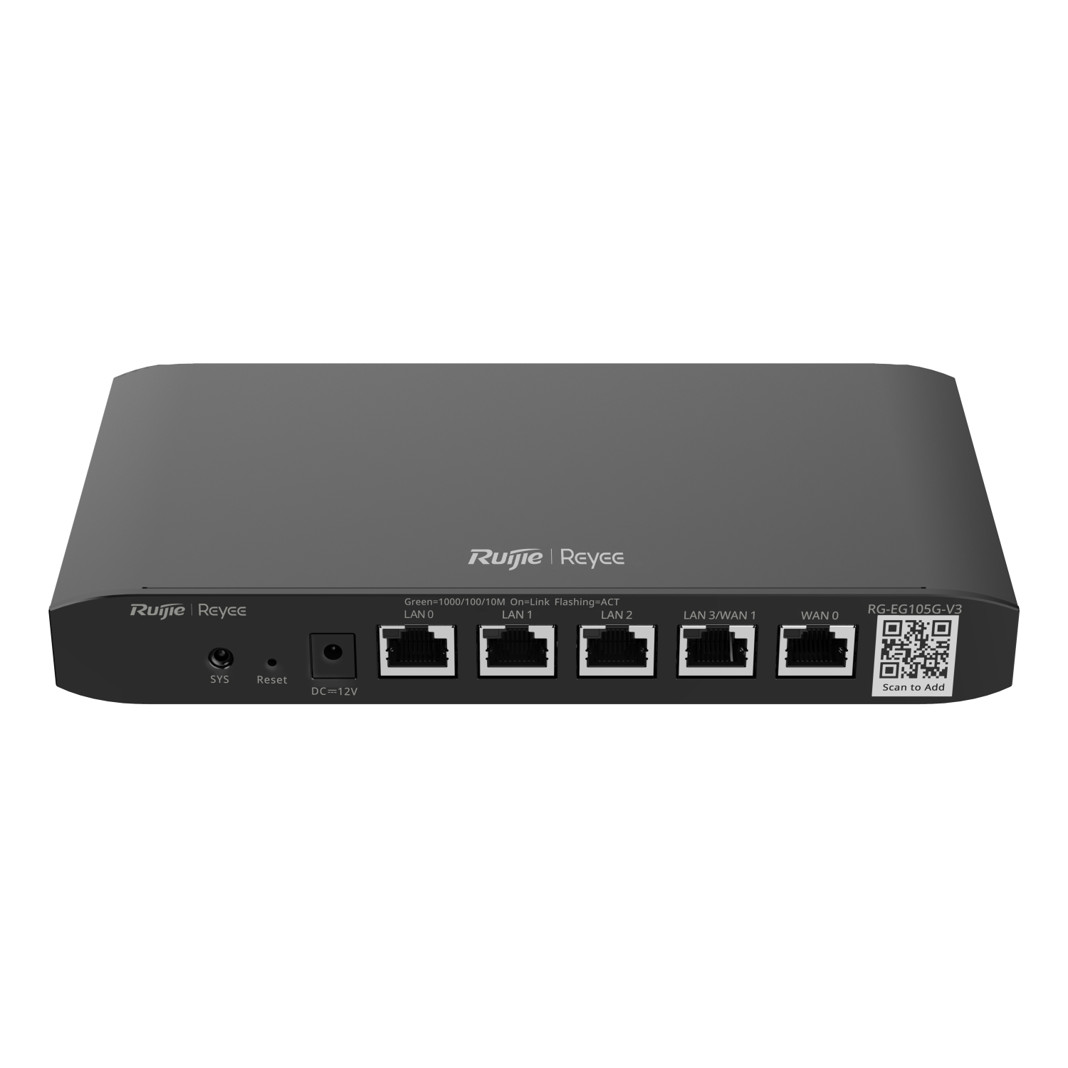 Ruijie Networks RG-EG105G Network Switches - Black