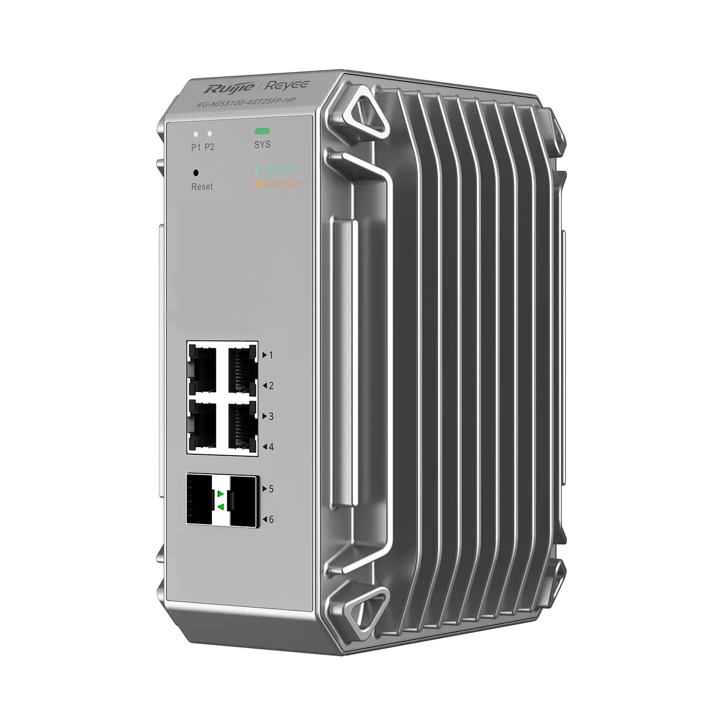 Ruijie Networks 4-Port Network Switches - Grey