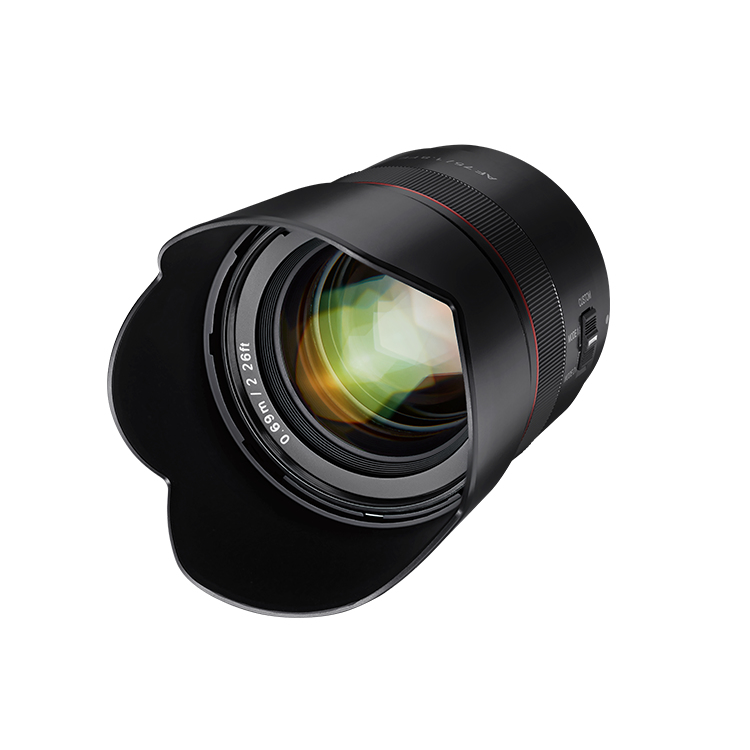 SAMYANG 75mm Camera Lenses - Black