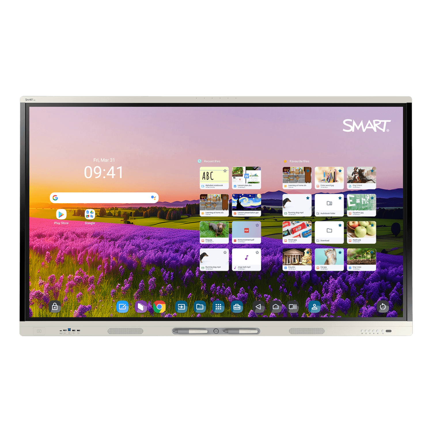 SMART Technologies MX255-V5 Interactive Whiteboards - 55 Inches - White