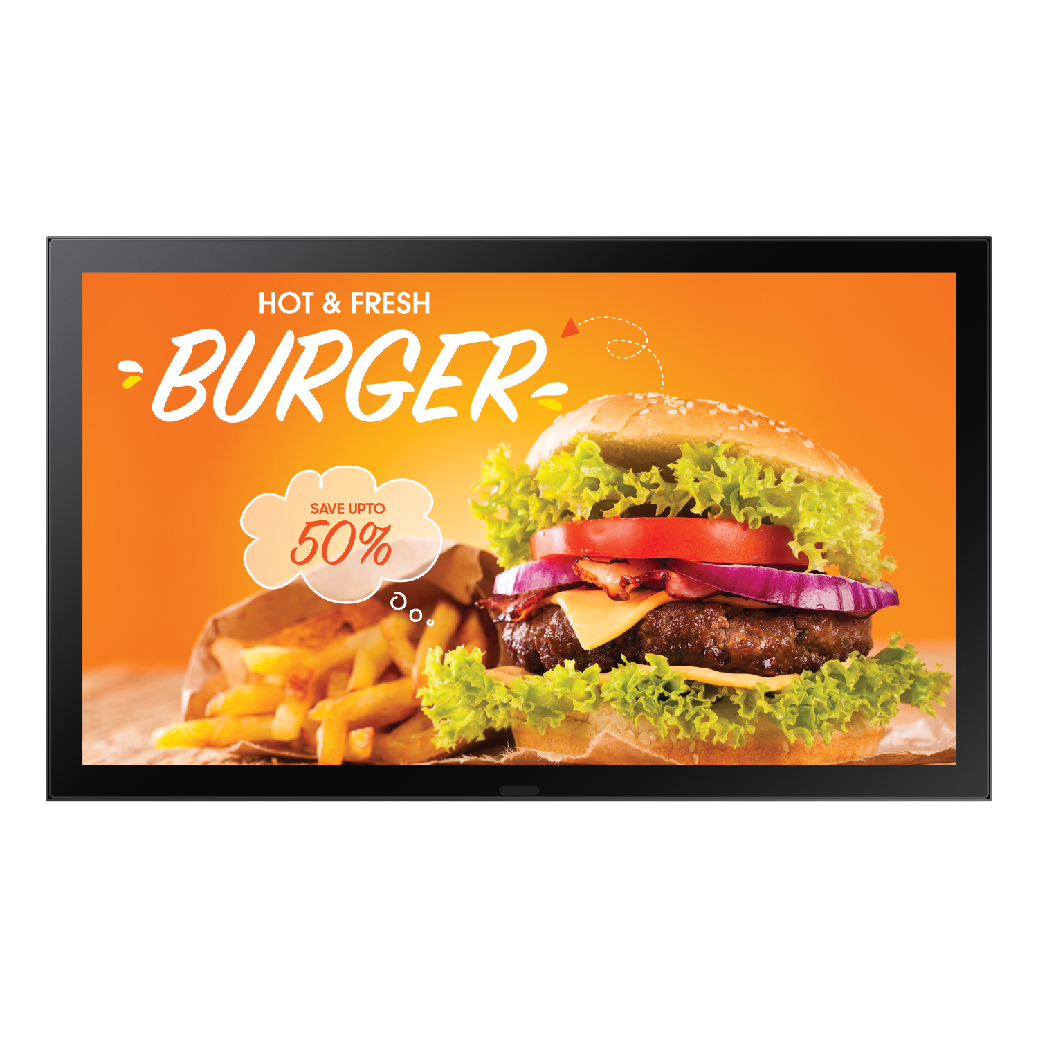 Samsung LH24OHBEBGBXEN Signage Displays - 24 Inches - Black
