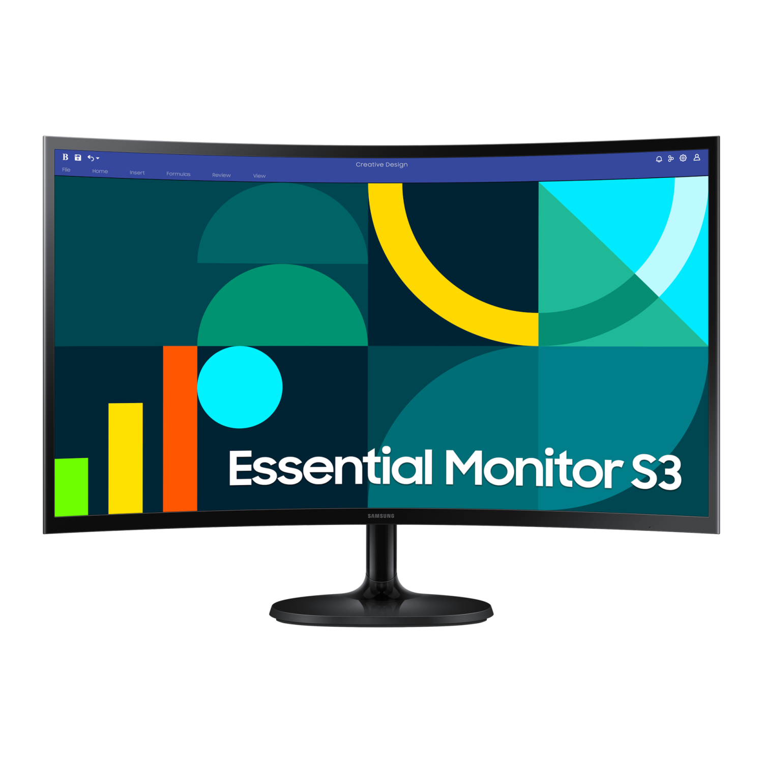 Samsung LS27D360GAUXXU Computer Monitors - 27 Inches - Black
