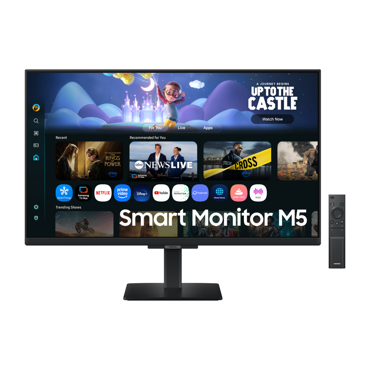 Samsung M50F Computer Monitors - 27 Inches - Black