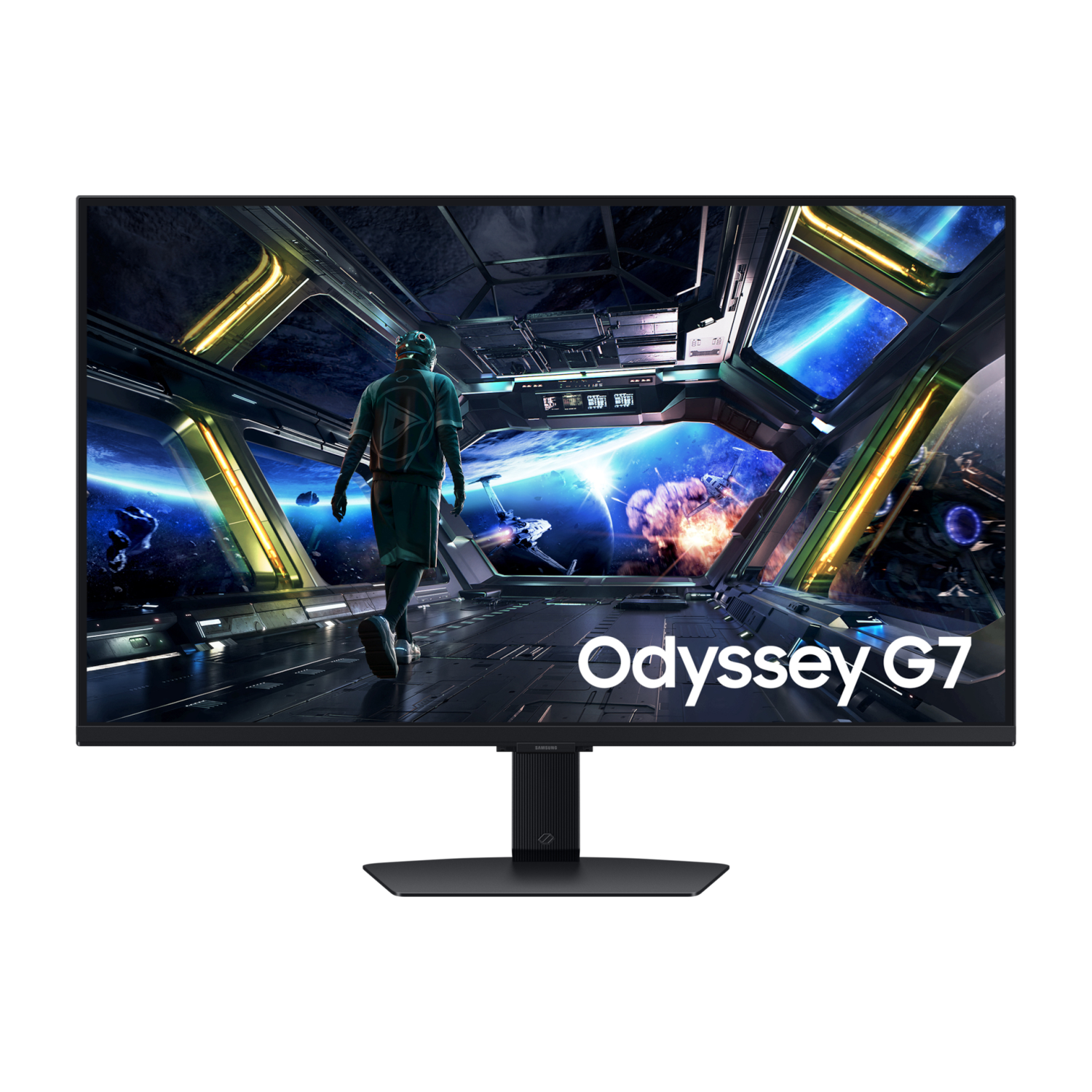 Samsung G70D Computer Monitors - 32 Inches - Black