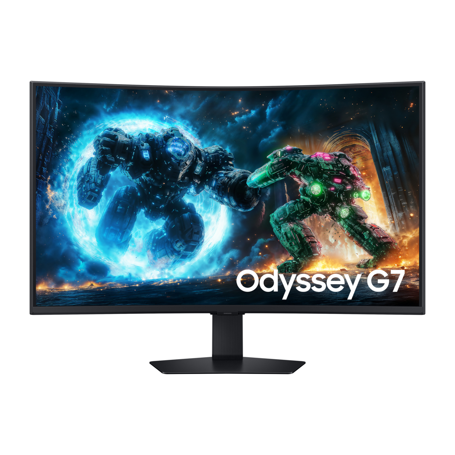 Samsung G75F Gaming Monitors - 37 Inches - Black