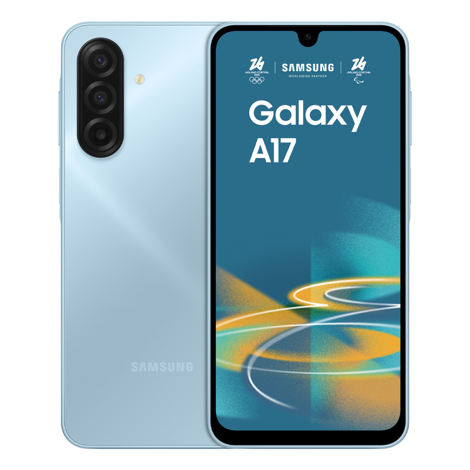 Samsung 128GB Smart Phones - 6.7 Inches - Light blue